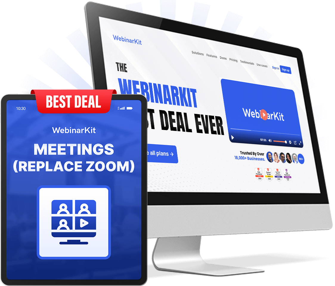 HatMan AI meetings replace Zoom product graphic