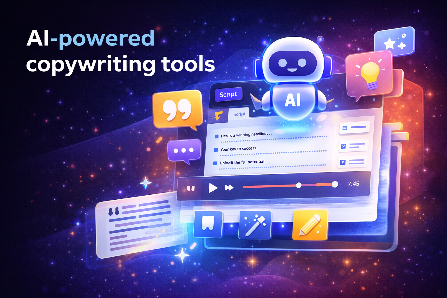HatMan AI AI webinar creator suite product graphic