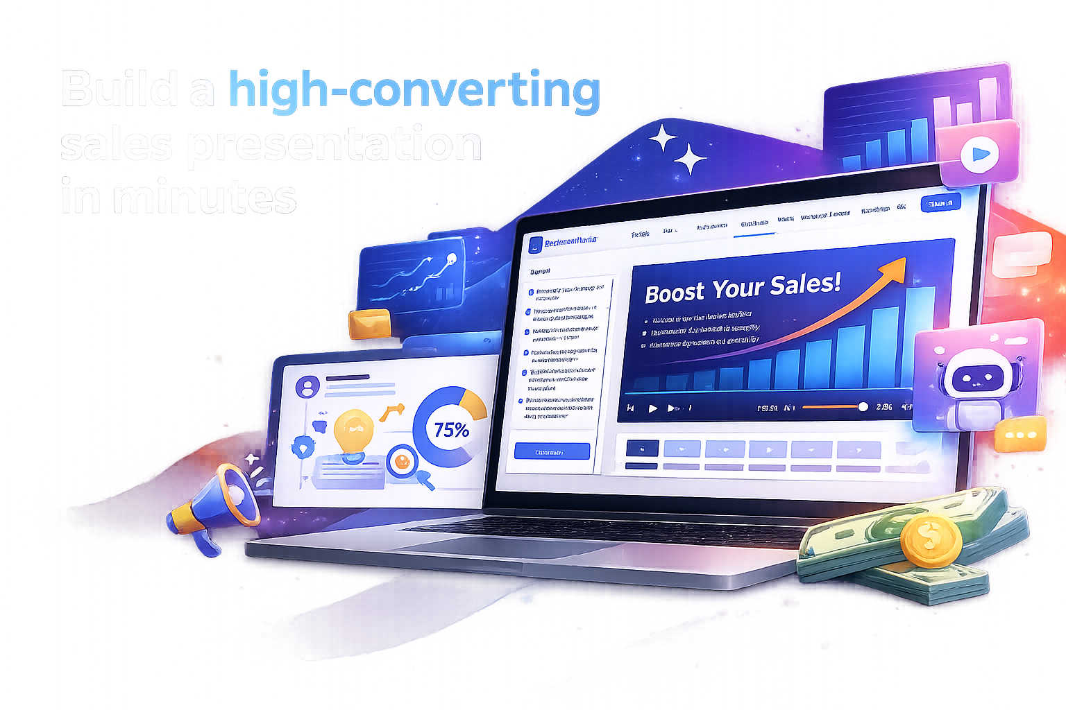 HatMan AI AI webinar creator suite product graphic
